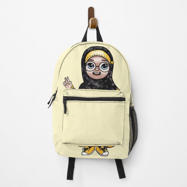 Item preview, New Design Muslim Me Hijabi Cartoon - Yellow designed and sold by Emma Apple.