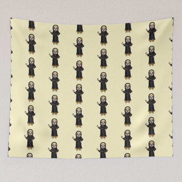 Item preview, New Design Muslim Me Hijabi Cartoon - Yellow designed and sold by Emma Apple.