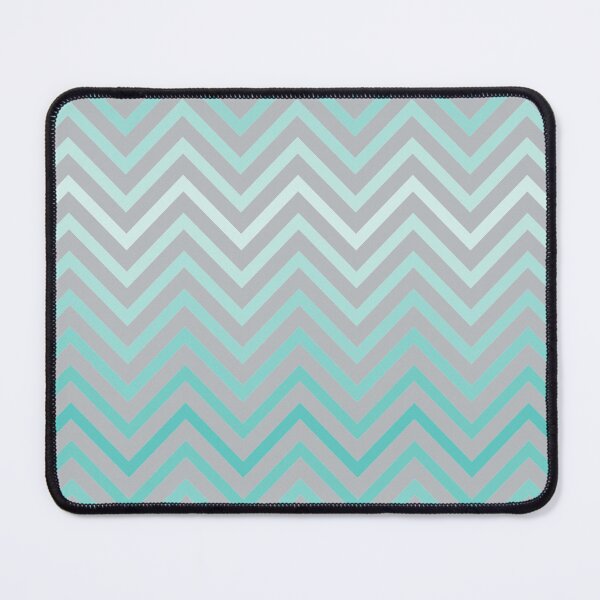 Item preview, Teal Gradient Chevron Pattern on a Grey Background. designed and sold by cgroenewald.
