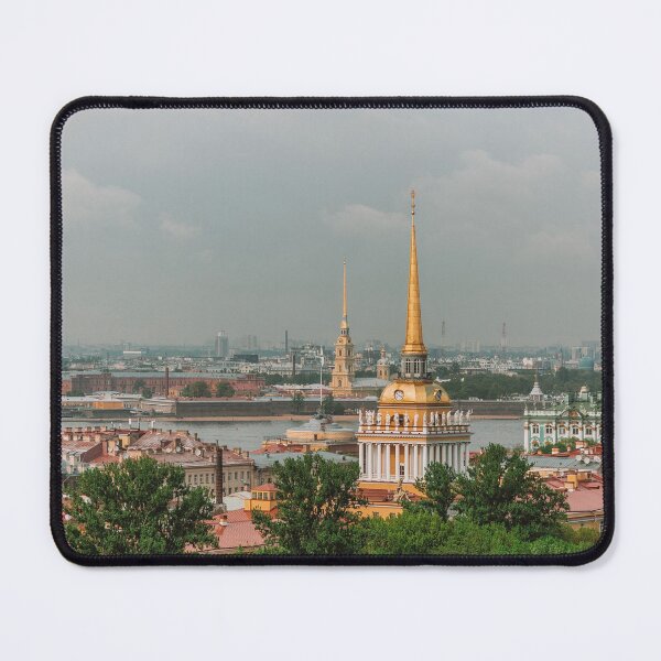 Panorama of Saint Petersburg, Russia Mouse Pad