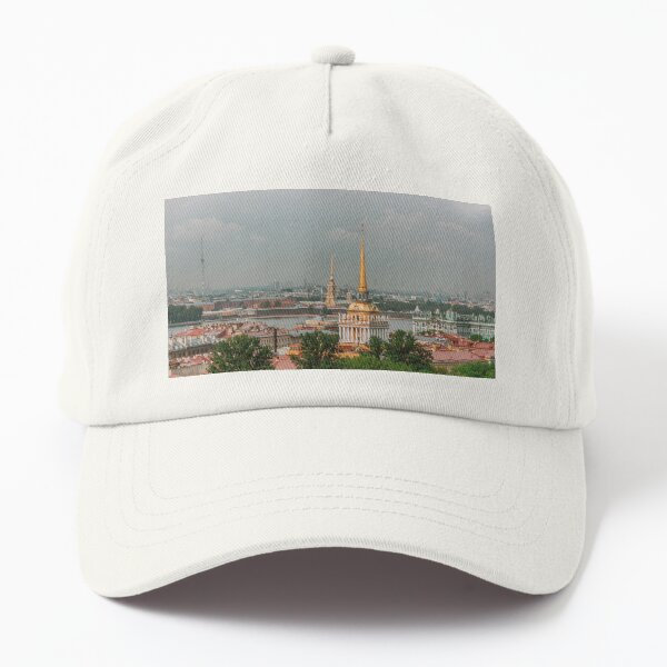 Panorama of Saint Petersburg, Russia Dad Hat
