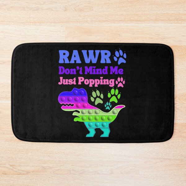 Item preview, Rawr Don't Mind Me Just Popping Blue Green Anti Stress Toy designed and sold by Ashberry2.