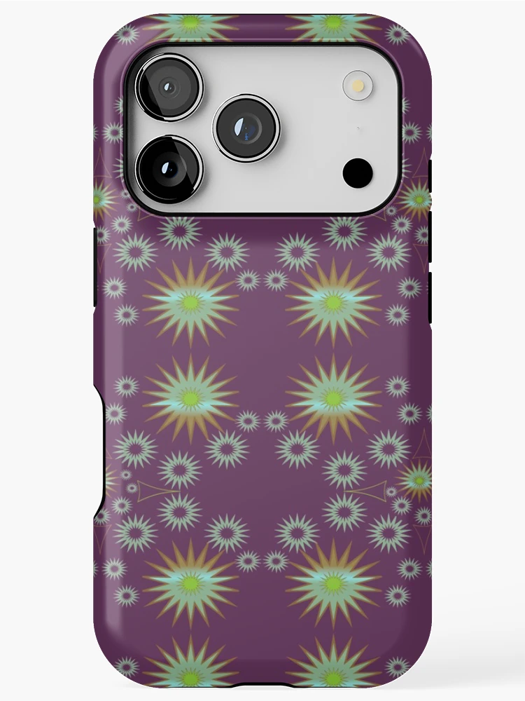Thumbnail 1 of 4, iPhone Case, Abstract Sun Shape Geometric Patterns Design 8 designed and sold by ClassyPatterns.