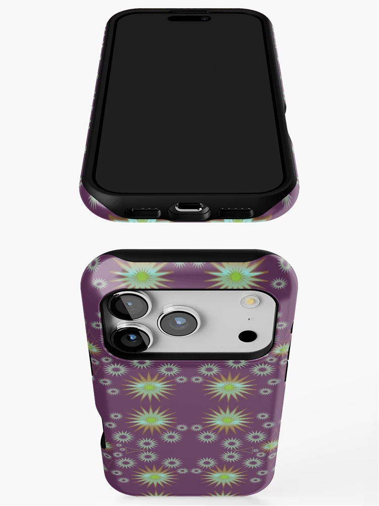 Thumbnail 3 of 4, iPhone Case, Abstract Sun Shape Geometric Patterns Design 8 designed and sold by ClassyPatterns.