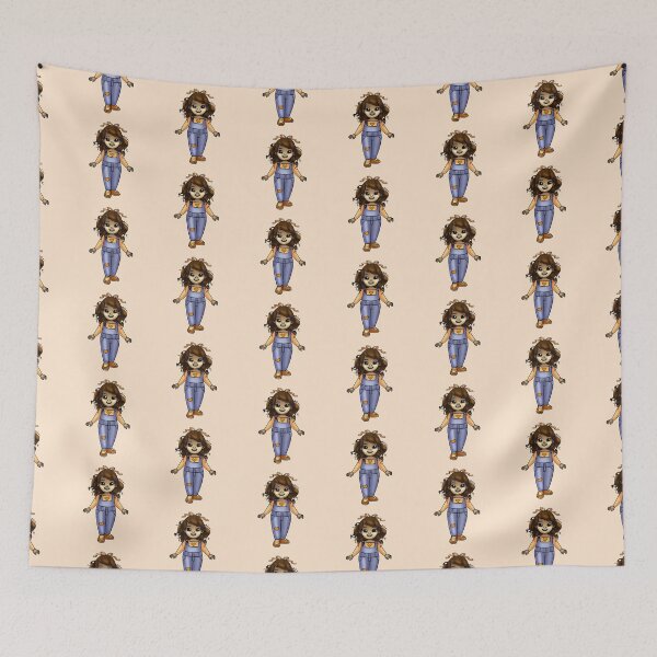 Item preview, New Design Muslim Me Hijabi Cartoon - Orange designed and sold by Emma Apple.