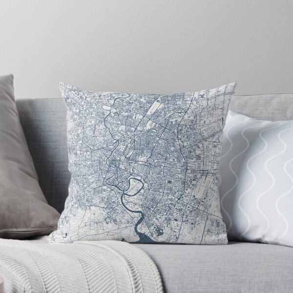 Item preview, Bangkok City Map Thailand - Coastal designed and sold by deMAP.