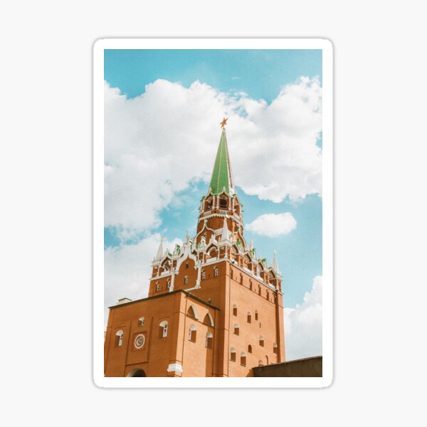 Kremlin tower in Moscow, Russia Sticker