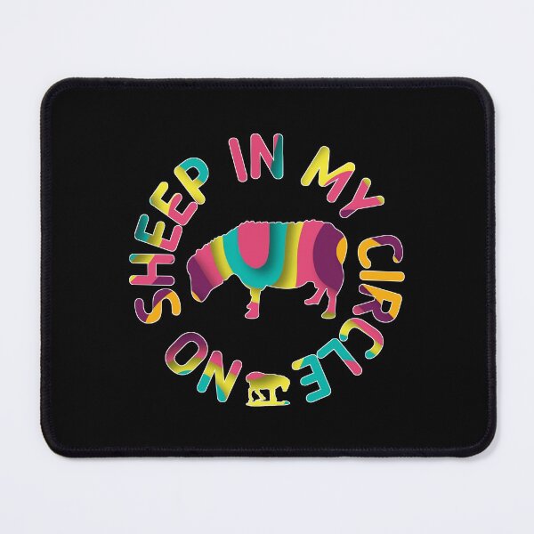 Item preview, No Sheep In My Circle designed and sold by Stickman--.