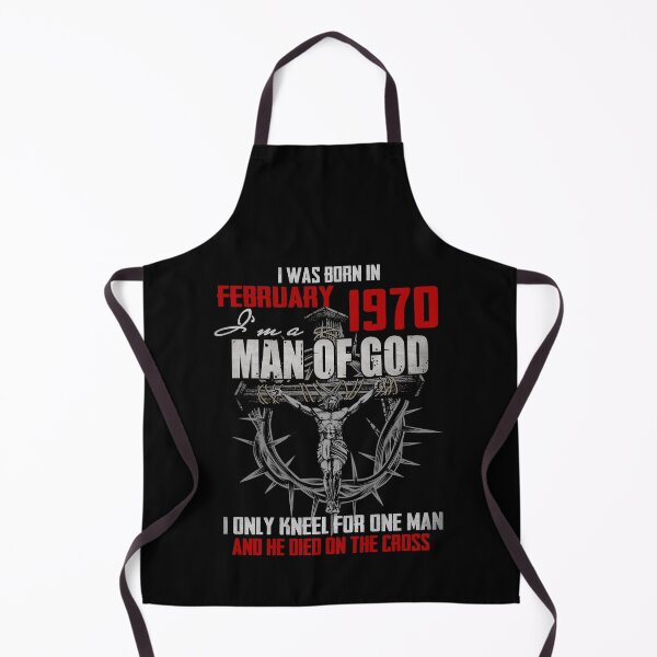 Item preview, 1970_FEBRUARY GUY I'M A MAN OF GOD I ONLY KNEEL FOR ONE MAN AND HE DIED ON THE CROSS designed and sold by PandoraDeluxeLx.
