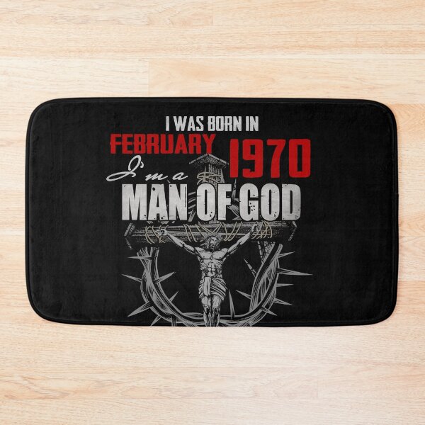 Item preview, 1970_FEBRUARY GUY I'M A MAN OF GOD I ONLY KNEEL FOR ONE MAN AND HE DIED ON THE CROSS designed and sold by PandoraDeluxeLx.