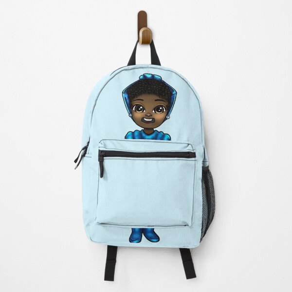 Item preview, New Design Muslim Me Hijabi Cartoon - Blue designed and sold by Emma Apple.