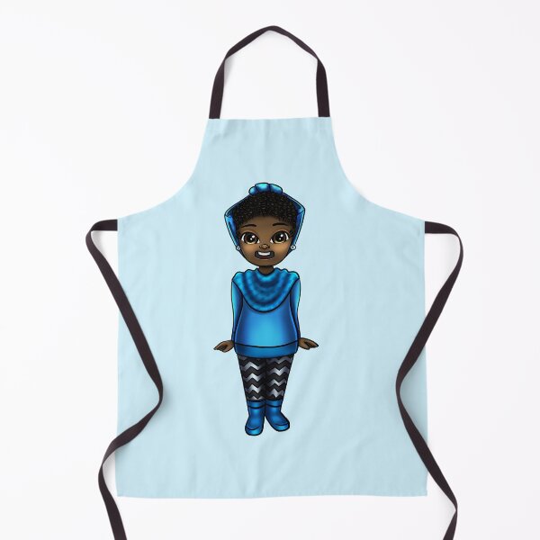 Item preview, New Design Muslim Me Hijabi Cartoon - Blue designed and sold by Emma Apple.