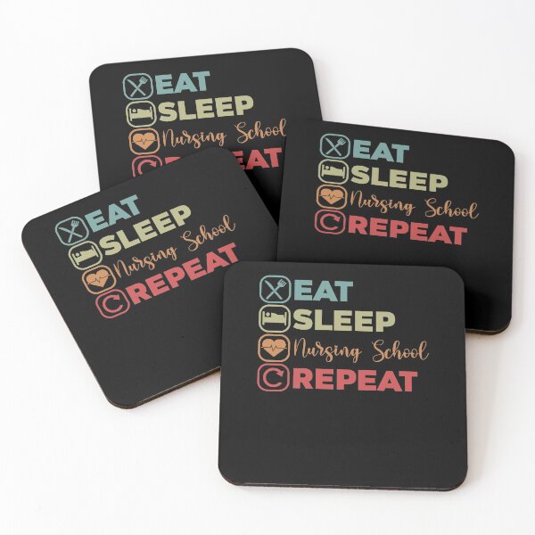 Item preview, Eat Sleep Nursing School A Student Nurse Clinicals designed and sold by Nessshirts.