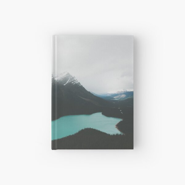 peyto lake Hardcover Journal