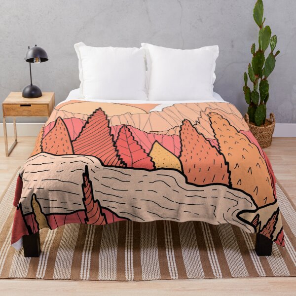 Item preview, An autumnal river land designed and sold by Swadeillustrations.