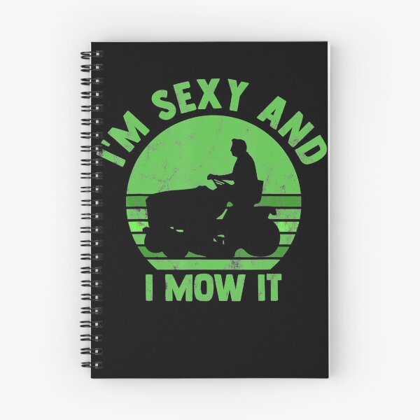 Item preview, Im Sexy And I Mow It Lawn Mowing Gardening Lover Retro designed and sold by HanneloreJordan.
