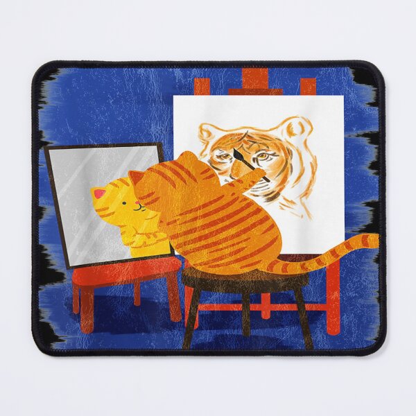 Item preview, Cute Artistic Cat - Cute Cat Painting Lion Art designed and sold by be-awesome-.