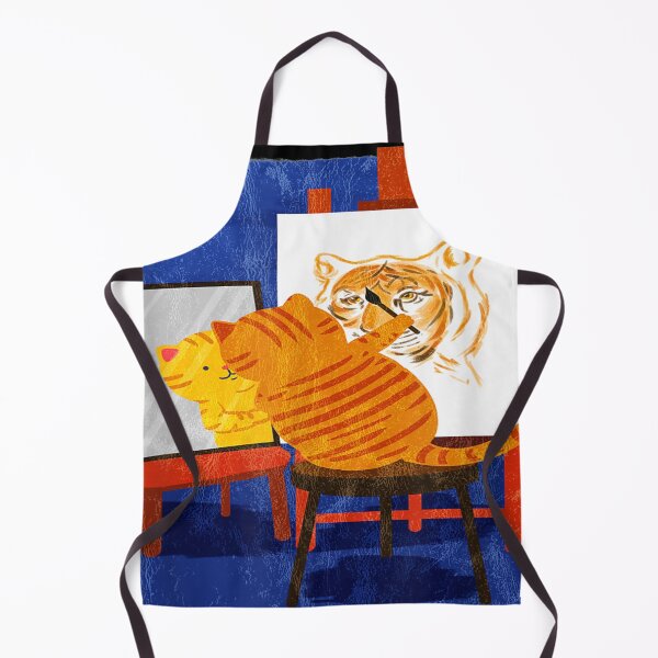 Item preview, Cute Artistic Cat - Cute Cat Painting Lion Art designed and sold by be-awesome-.