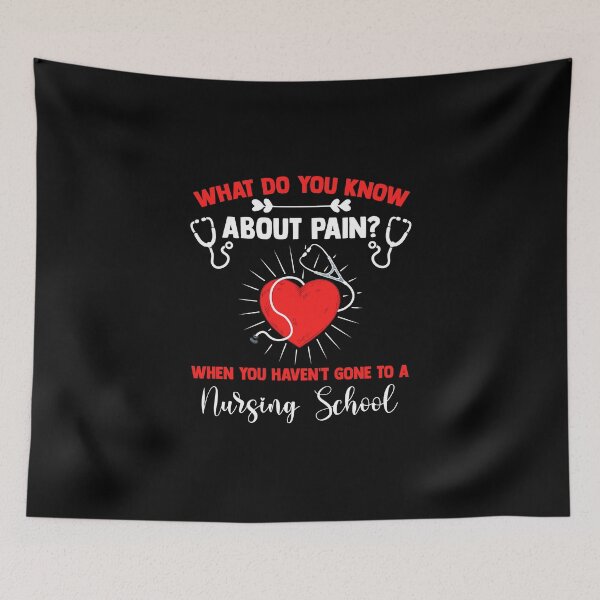 Item preview, Nursing Pain Quote For A Nurse Student Clinicals Lover designed and sold by Nessshirts.