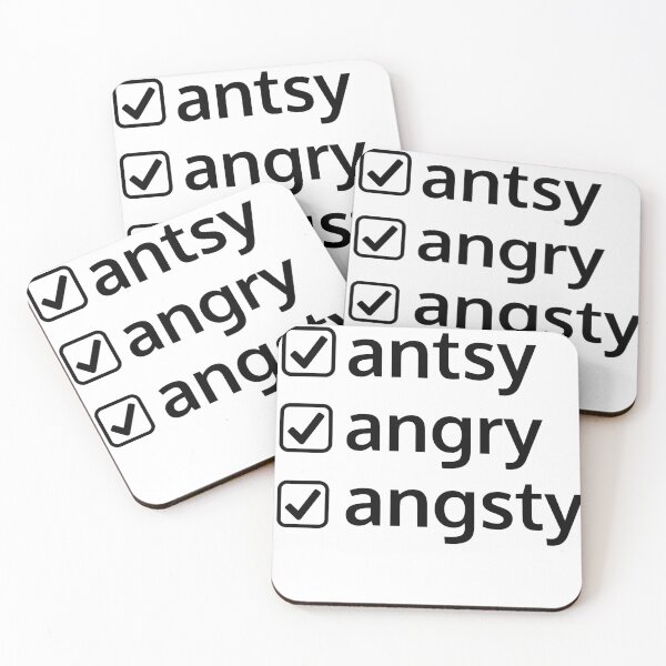 Item preview, antsy angry angsty designed and sold by Studio-Sy.