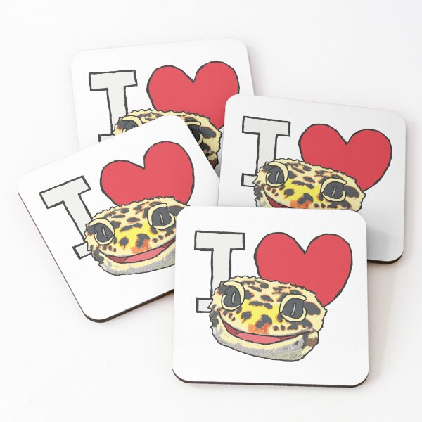 Item preview, I Love Leopard Geckos designed and sold by Mark-Ewbie.