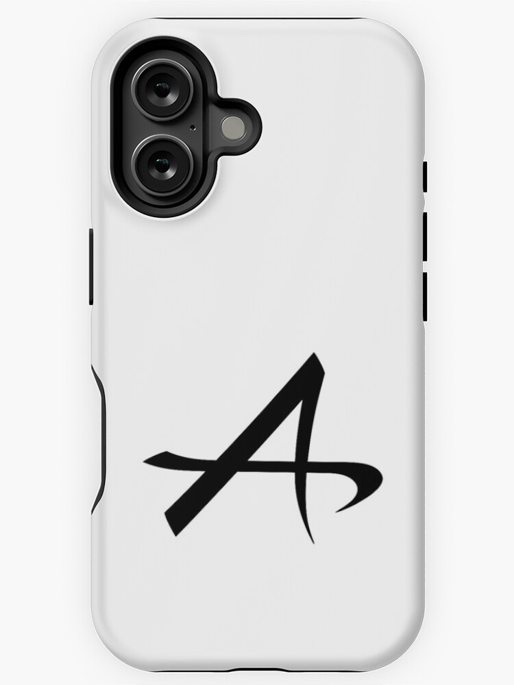 Thumbnail 1 of 4, iPhone Case, A (in black) designed and sold by ANGELSONLY.