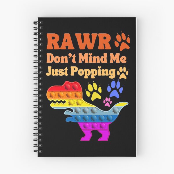 Item preview, Rawr. Don't Mind Me. Just Popping. Red. Orange. Yellow. designed and sold by Ashberry2.
