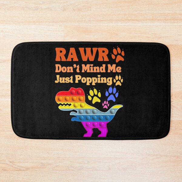 Item preview, Rawr. Don't Mind Me. Just Popping. Red. Orange. Yellow. designed and sold by Ashberry2.