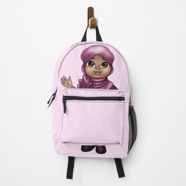 Black girl with Hijab Hijabi Backpack for Sale by Mennen s Art Redbubble