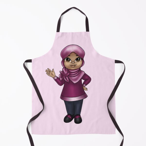 Item preview, New Design Muslim Me Hijabi Cartoon - Pink designed and sold by Emma Apple.