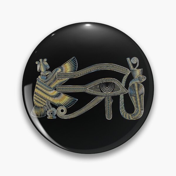 Item preview,  Coloured Chrome Eye of Ra with bird and snake designed and sold by hockeng.
