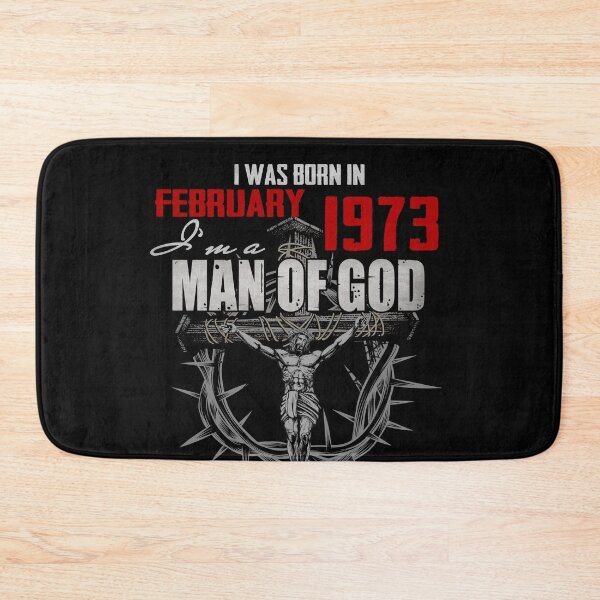 Item preview, 1973_FEBRUARY GUY I'M A MAN OF GOD I ONLY KNEEL FOR ONE MAN AND HE DIED ON THE CROSS designed and sold by PandoraDeluxeLx.