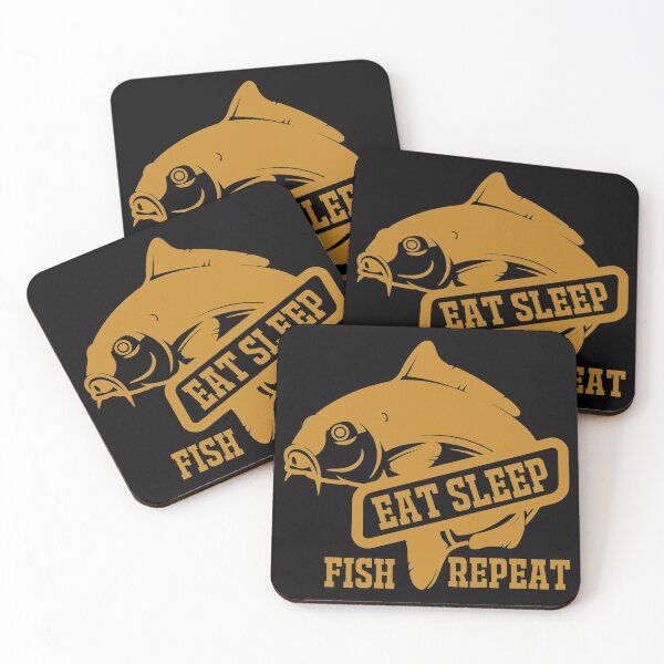 Item preview, Eat Sleep FIsh Repeat designed and sold by Gevover.