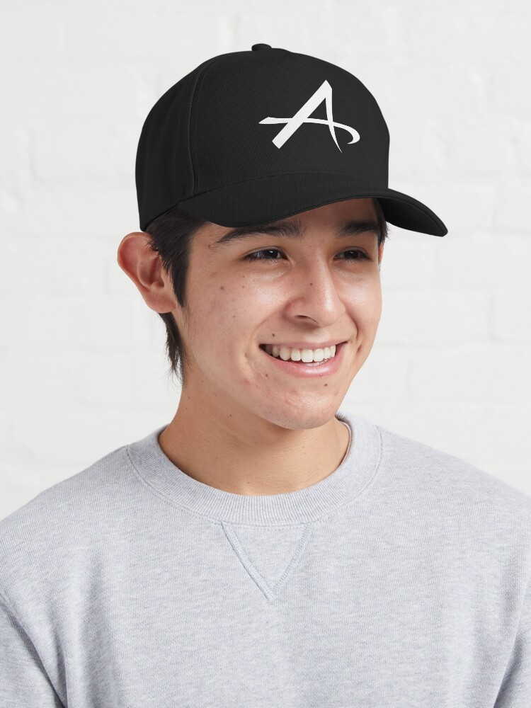 Thumbnail 3 of 7, Cap, A (in white) designed and sold by ANGELSONLY.