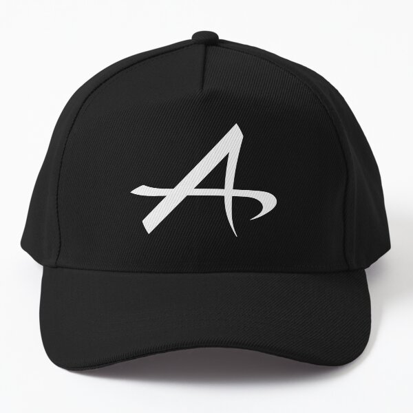 A (in white) Baseball Cap