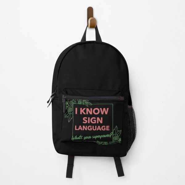 Item preview, I Know Sign Language, What's Your Superpower ? designed and sold by FancifulDesign.
