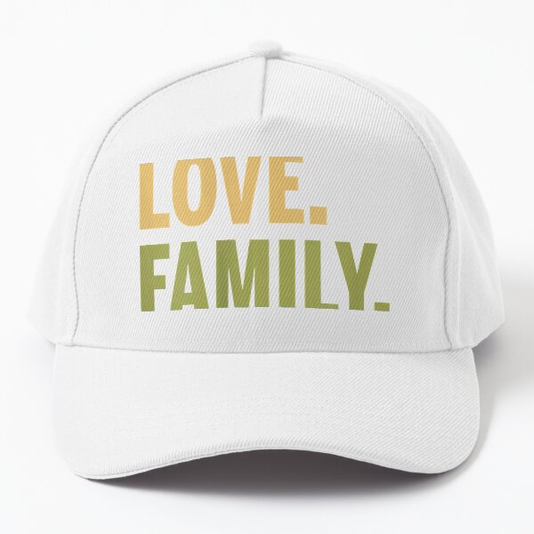 Cruz Peace Love Family Matching Last Name Baseball Cap