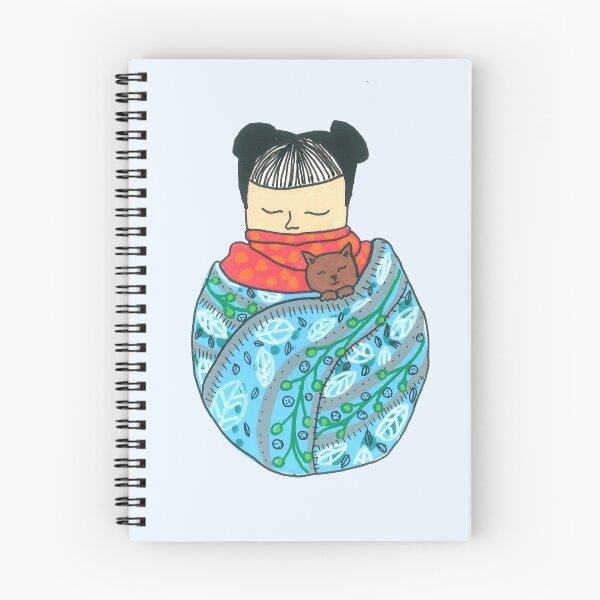 Aperçu de l'œuvre Fille endormie créée et vendue par DoodlesAndStuff.