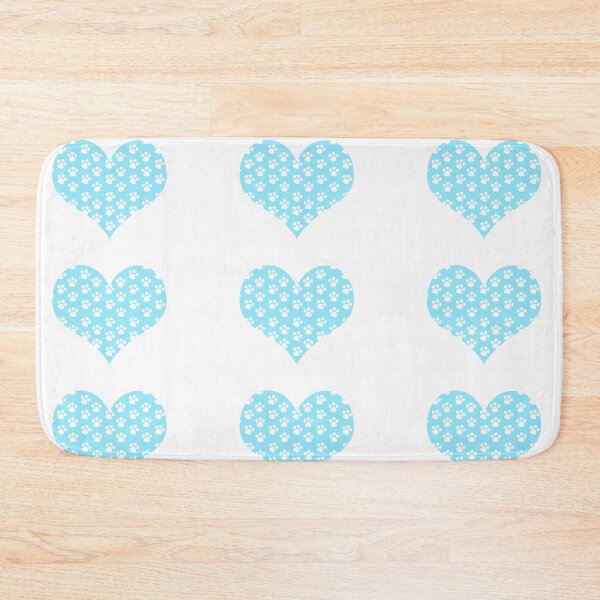 Item preview, Copy of blue heart with pet paws, chrome hearts designed and sold by vilma3000.
