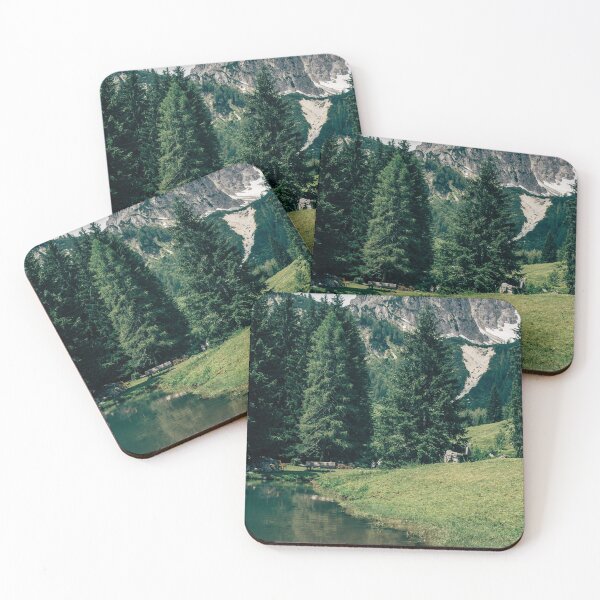 Item preview, Summer Mountain Lake in Austria Landscape designed and sold by ppolecho.