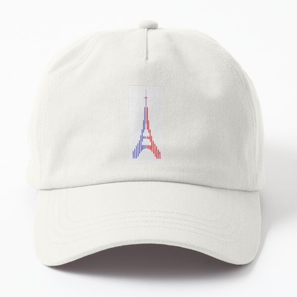 Tour Eiffel tricolore Casquette Dad Hat