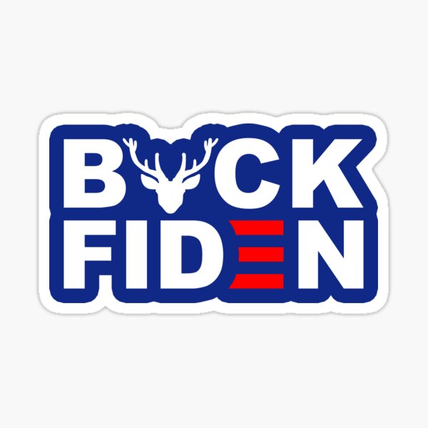 Let's Go Brandon Buck Fiden lets go brandon foxtrot juliet bravo Sticker