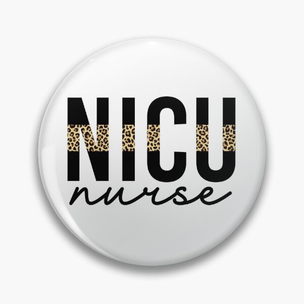 Item preview, NICU Nurse Cheetah print typography | Neonatal ICU Nursing | NICU Nurse appreciation gifts designed and sold by Violet Treasures.