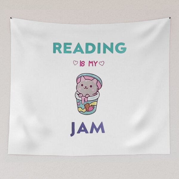 Item preview, Reading is My Jam designed and sold by hpshop1234.