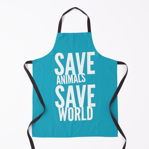 Item preview, Save animals save world | animal lover quotes designed and sold by JJMasters.