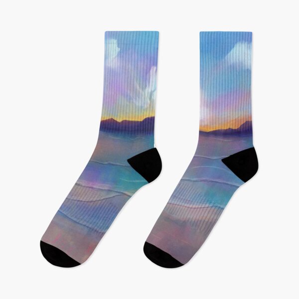 Item preview, Colourful Seascape Sun Rise  designed and sold by ArtfulBonBon.