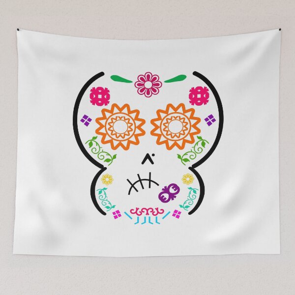 Item preview, Grumpy Mexican Calaverita (Skull) designed and sold by mixMixtli.