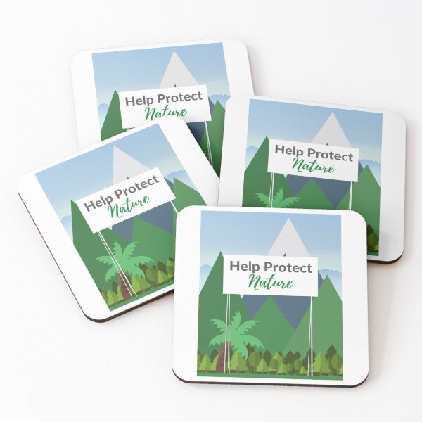 Item preview, Help Protect Nature  Around Us   designed and sold by OatsNPokess.