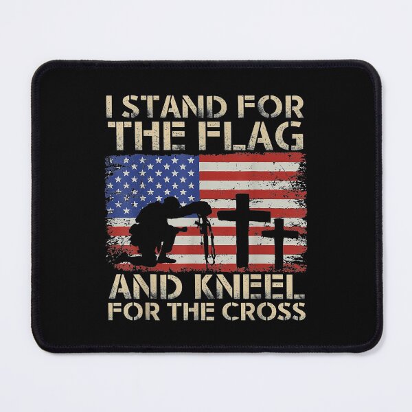 Item preview, For Veteran Stand Flag Kneel Cross Men designed and sold by idabry.