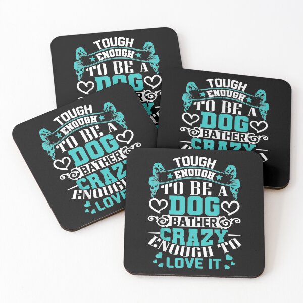 Item preview,  Proud Dog Bather Inspirational Quotes Funny Groomer Gifts designed and sold by idabry.